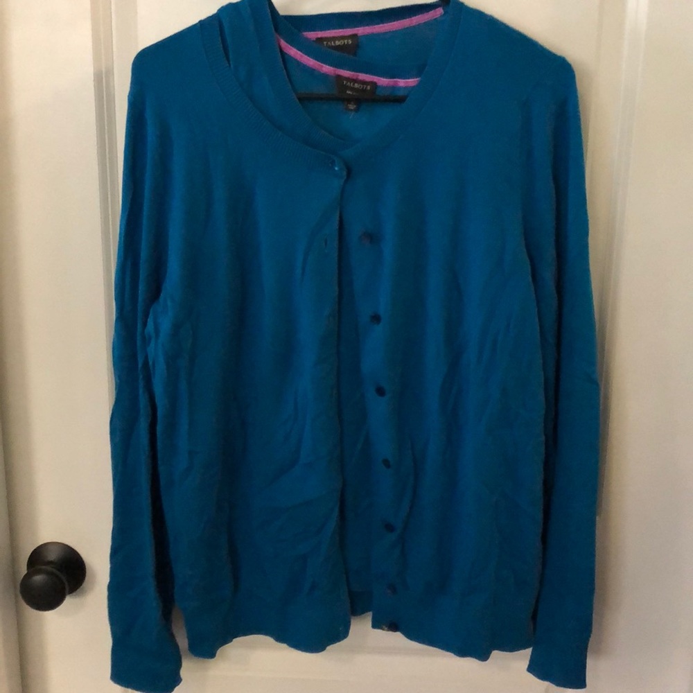 Talbots cardigan set
